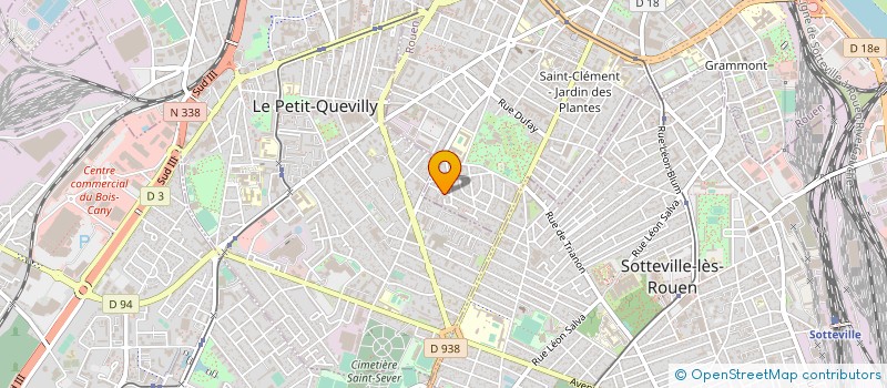 localisation de l'entreprise SOMED à ROUEN