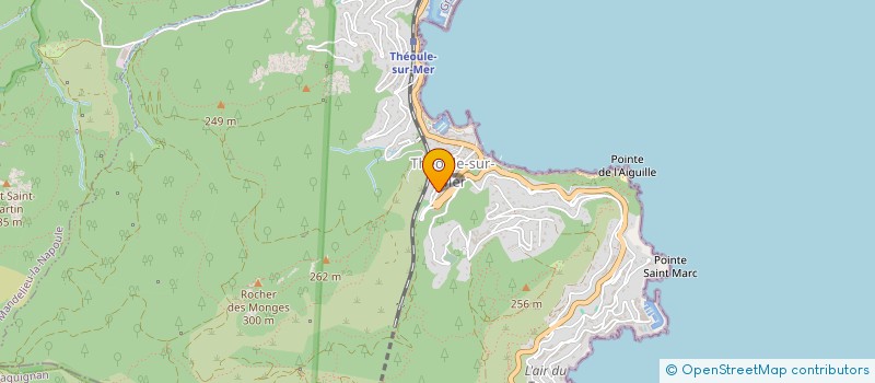 localisation de l'entreprise SOMED  THEOULE-SUR-MER