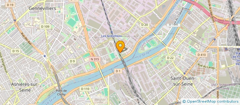 localisation de l'entreprise SOMED BOARD  ASNIERES-SUR-SEINE