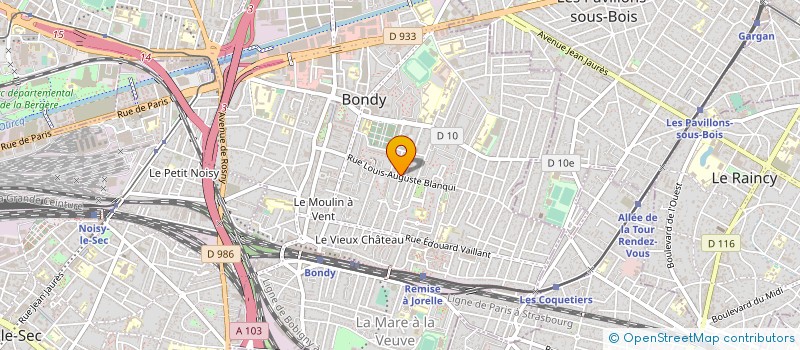 localisation de l'entreprise SOMEDIF  BONDY