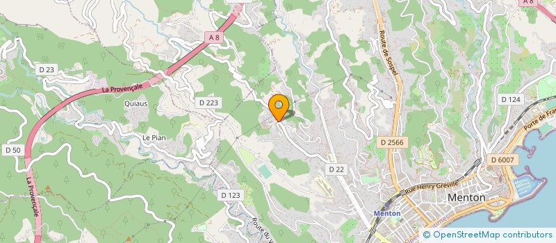 localisation de l'entreprise SOMEDIS à MENTON