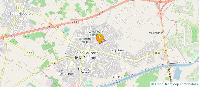 localisation de l'entreprise SOMEDOS  SAINT-LAURENT-DE-LA-SALANQUE