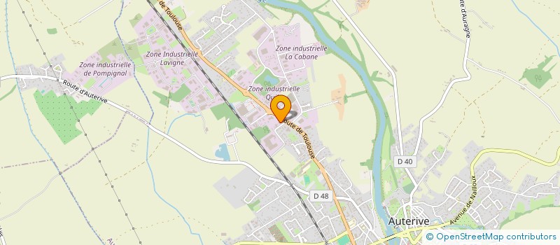 localisation de l'entreprise SOMEF CABLES ET ACCESSOIRES à AUTERIVE