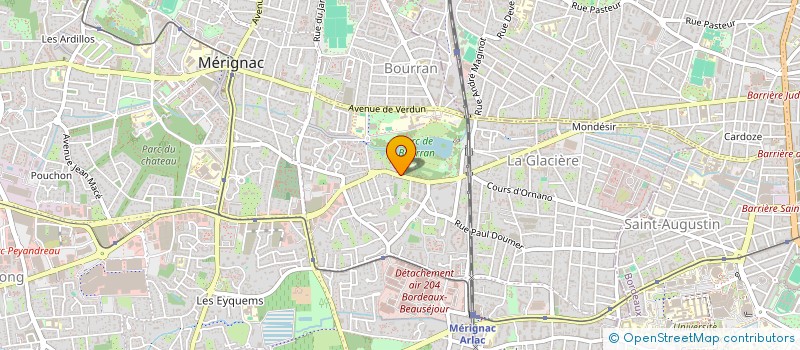 localisation de l'entreprise SOMEFI  MERIGNAC