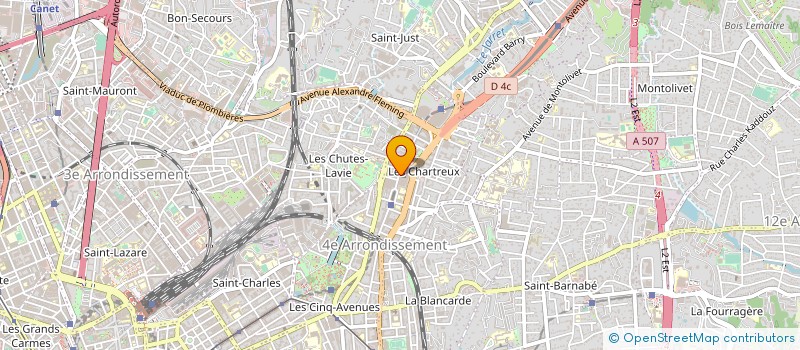 localisation de l'entreprise SOMEFRAI à MARSEILLE
