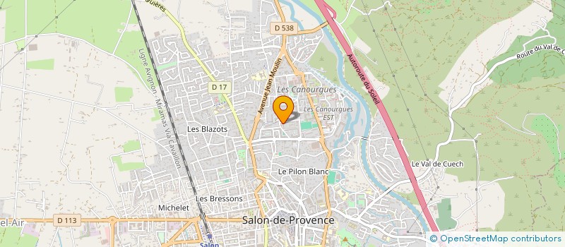 localisation de l'entreprise SOMEGAZ  SALON-DE-PROVENCE