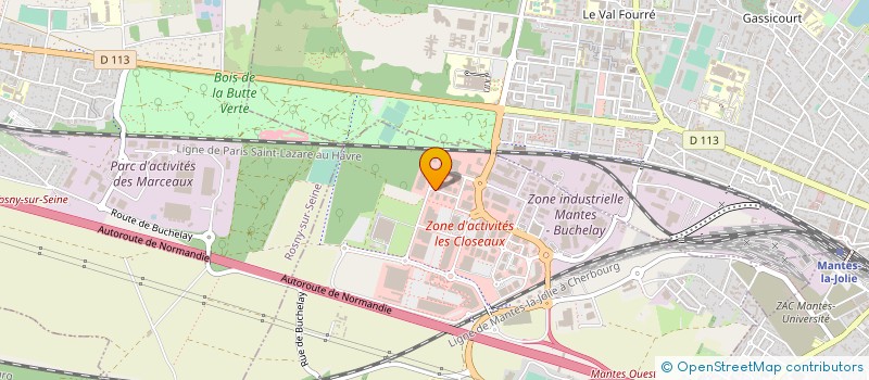 localisation de l'entreprise SOMEGE SAS à BUCHELAY