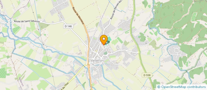 localisation de l'entreprise SOMELEC  VELLERON