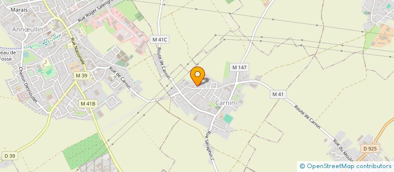 localisation de l'entreprise SOMELINE  CARNIN