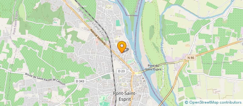 localisation de l'entreprise SOMEMAC à PONT-SAINT-ESPRIT