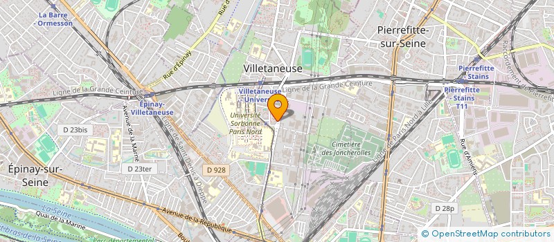 localisation de l'entreprise SOMENI  VILLETANEUSE