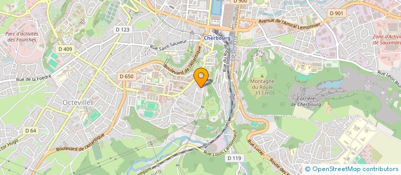 localisation de l'entreprise SOMENOR  CHERBOURG-EN-COTENTIN