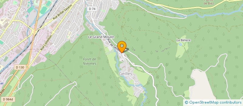 localisation de l'entreprise SOMEPA  OYONNAX