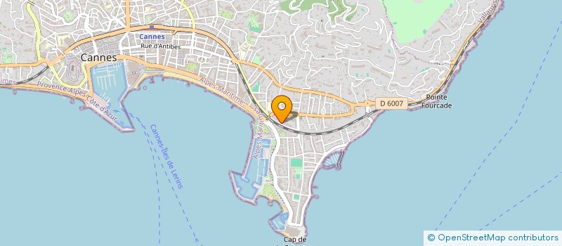 localisation de l'entreprise SOMERE  CANNES