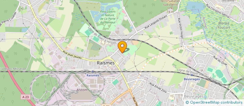 localisation de l'entreprise SOMERSET  RAISMES