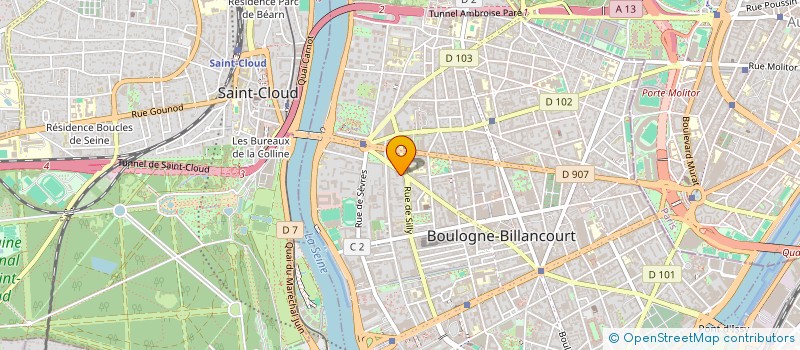 localisation de l'entreprise SOMETHING DIFFERENT à BOULOGNE-BILLANCOURT