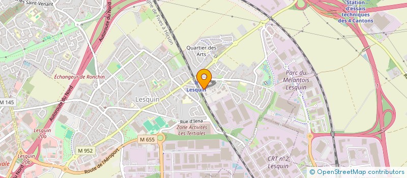 localisation de l'entreprise SOMETI à LESQUIN