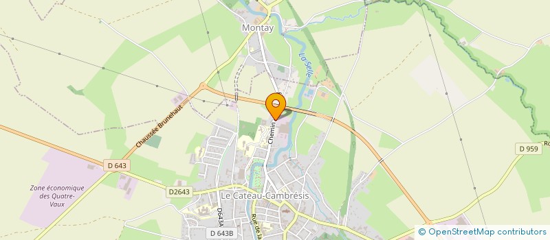 localisation de l'entreprise SOMETOM à LE CATEAU-CAMBRESIS