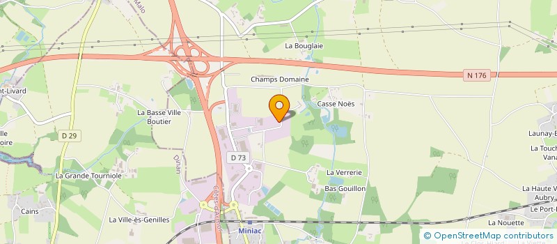 localisation de l'entreprise SOMEVAL  MINIAC-MORVAN