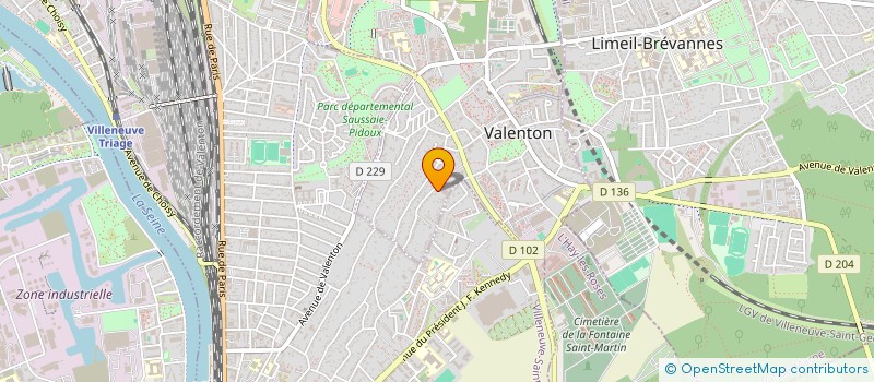 localisation de l'entreprise SOMEX ENVIRONNEMENT à VALENTON