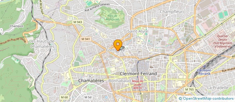localisation de l'entreprise SOMI à CLERMONT-FERRAND