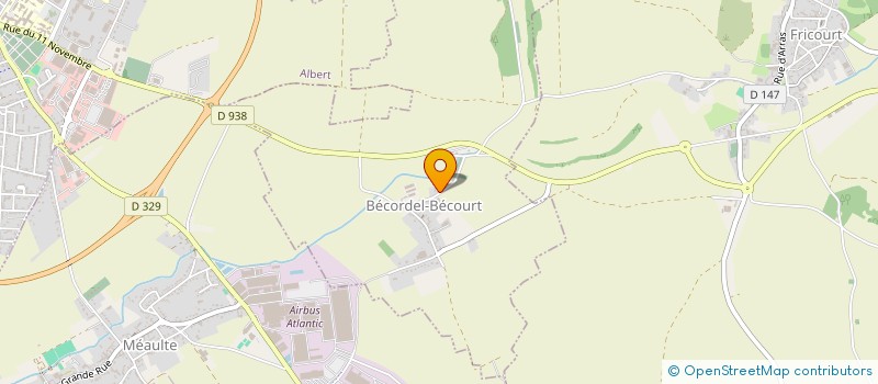 localisation de l'entreprise SOMI  BECORDEL-BECOURT