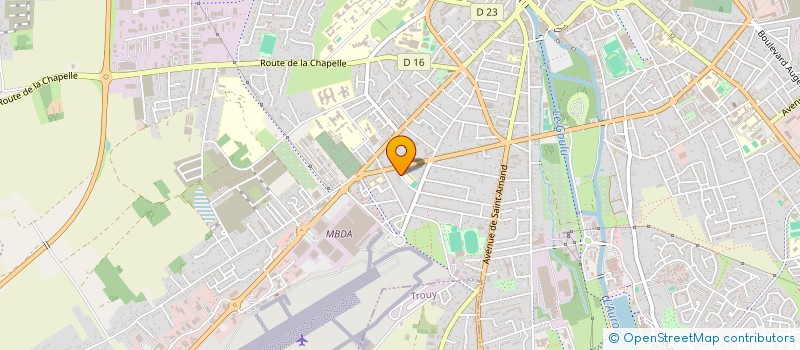 localisation de l'entreprise SOMIBOIS à BOURGES