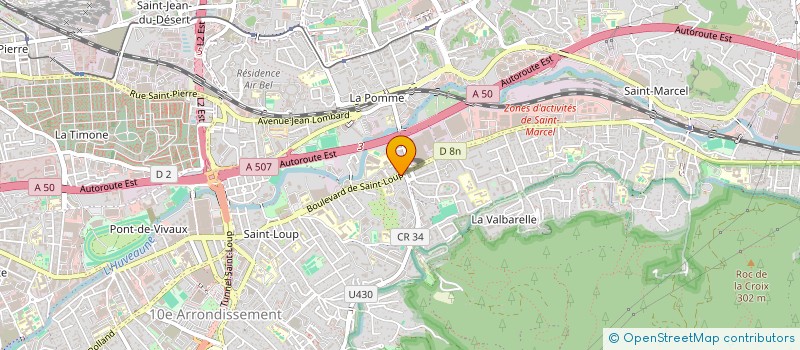 localisation de l'entreprise SOMICO EXPL ETS MICHELIS CONFO à MARSEILLE