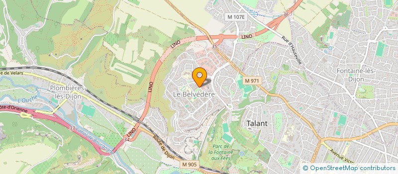 localisation de l'entreprise SOMIDAC à TALANT