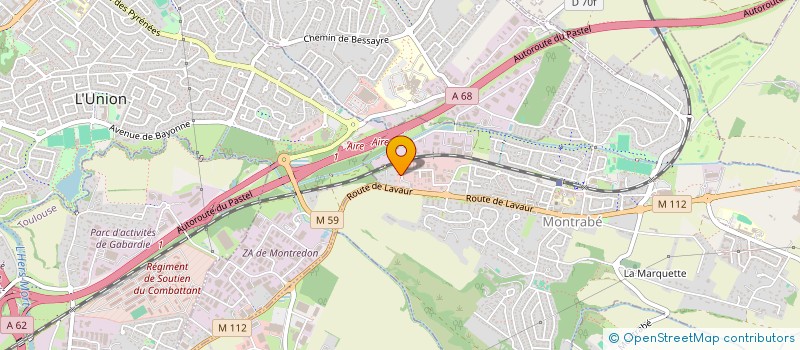 localisation de l'entreprise SOMIDIS  MONTRABE