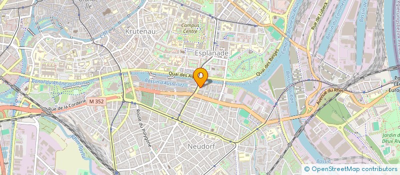 localisation de l'entreprise SOMIDIS à STRASBOURG