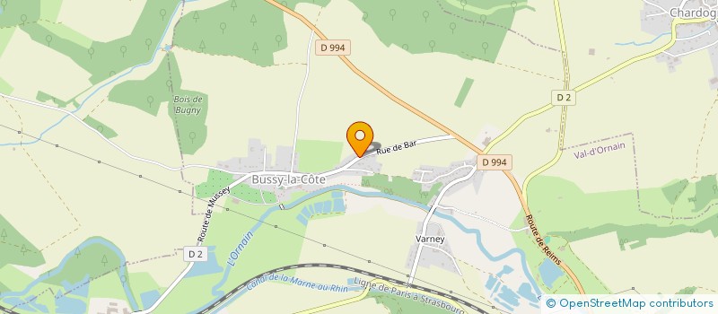 localisation de l'entreprise SOMIETTE à FAINS-VEEL