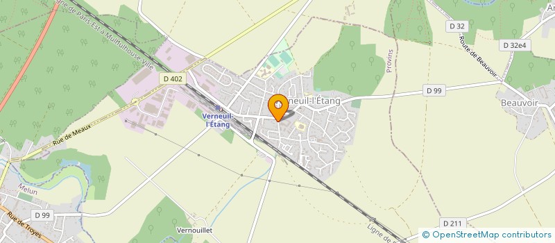 localisation de l'entreprise SOMIGIS à VERNEUIL-L'ETANG