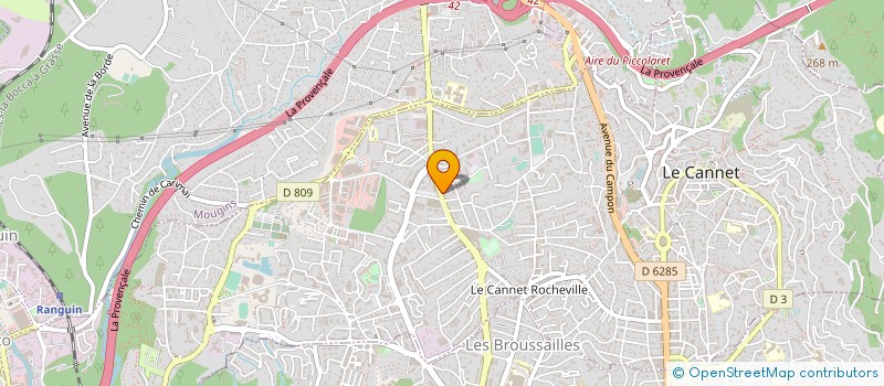 localisation de l'entreprise SOMIMEX FRANCE  LE CANNET