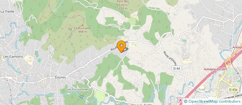localisation de l'entreprise SOMIMO à AUBAGNE