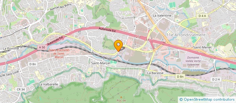 localisation de l'entreprise SOMINVEST à MARSEILLE 11EME