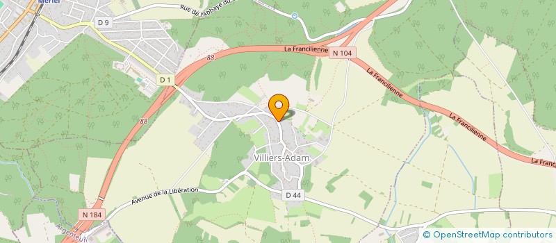 localisation de l'entreprise SOMIPAL à VILLIERS-ADAM