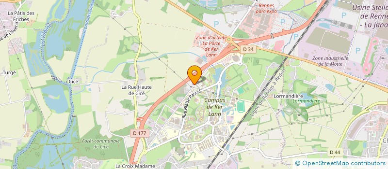 localisation de l'entreprise SOMIROBAGA  BRUZ