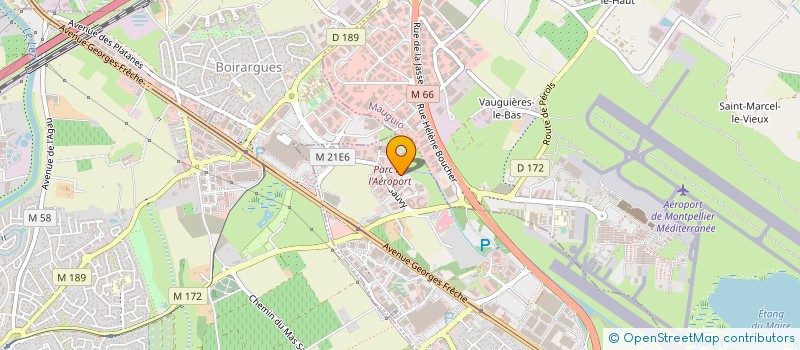 localisation de l'entreprise SOMITEG à PEROLS