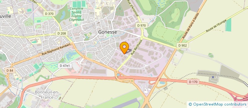 localisation de l'entreprise SOMITEL IDF à GONESSE