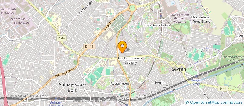 localisation de l'entreprise SOMIX à SEVRAN