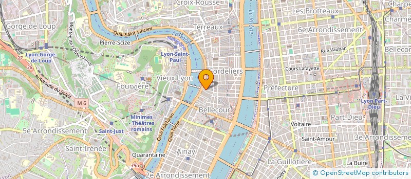 localisation de l'entreprise SOMLUCK AUDIO  LYON