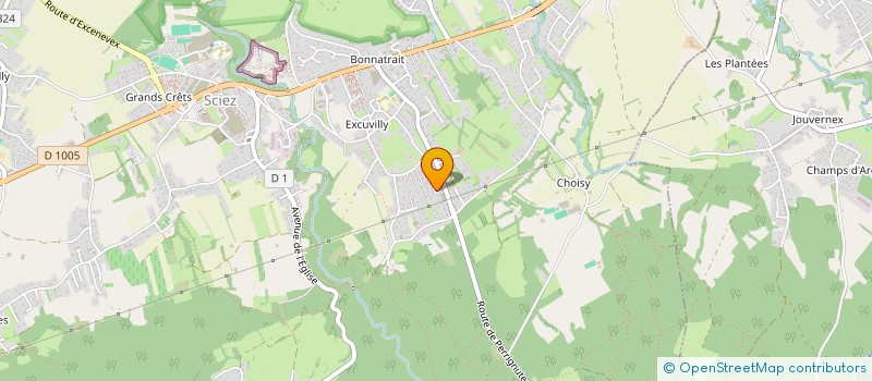 localisation de l'entreprise SOMMARELLI  SCIEZ