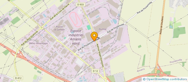 localisation de l'entreprise SOMME NEGOCE VEHICULES INDUSTRIELS  AMIENS