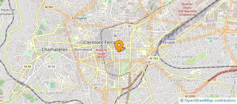 localisation de l'entreprise SOMME TOUTE à CLERMONT-FERRAND