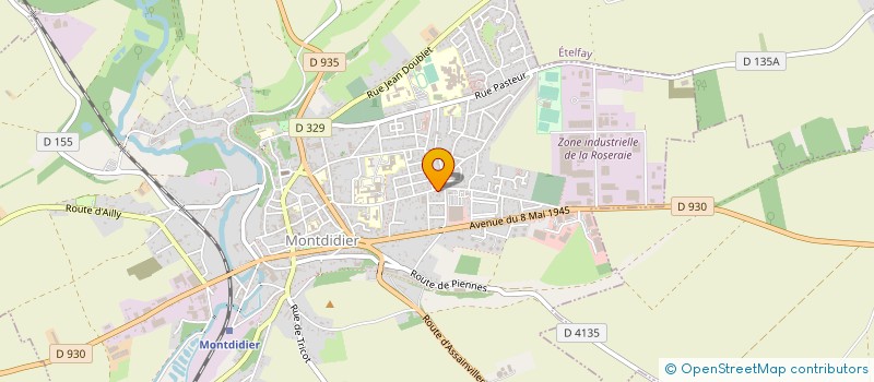 localisation de l'entreprise SOMME TRIATHLON DUATHLON à MONTDIDIER