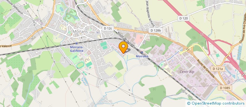 localisation de l'entreprise SOMMEIL DE REVE  MOIRANS