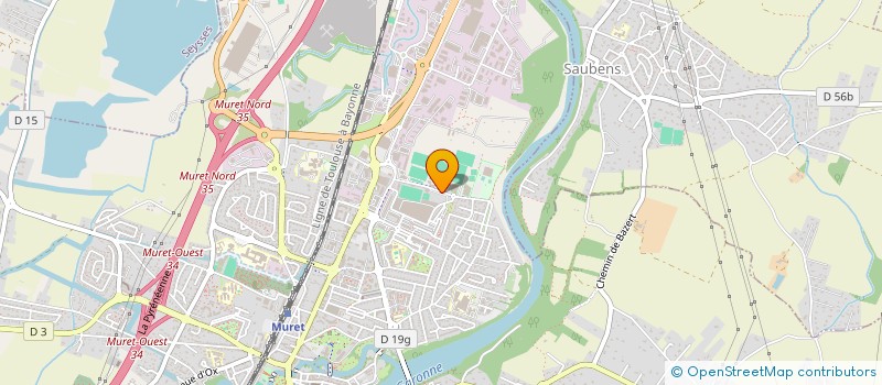 localisation de l'entreprise SOMMEIL OCCITANIE  MURET