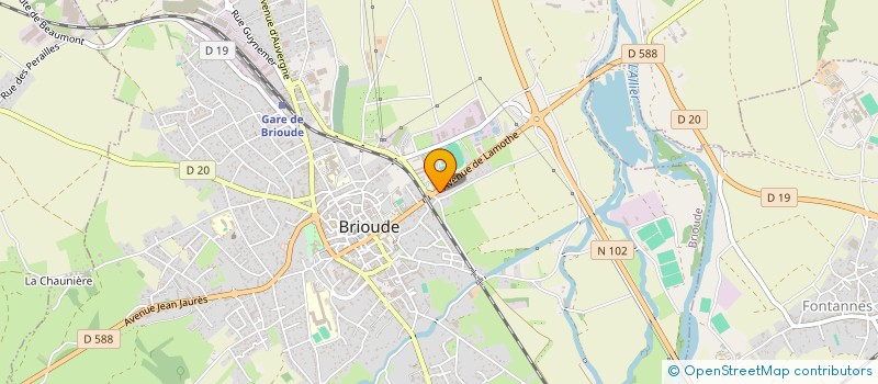 localisation de l'entreprise SOMMER BERNARD à BRIOUDE