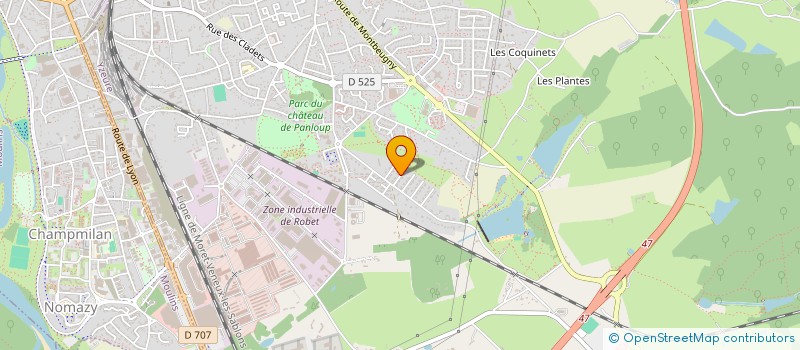 localisation de l'entreprise SOMMER TIME  YZEURE